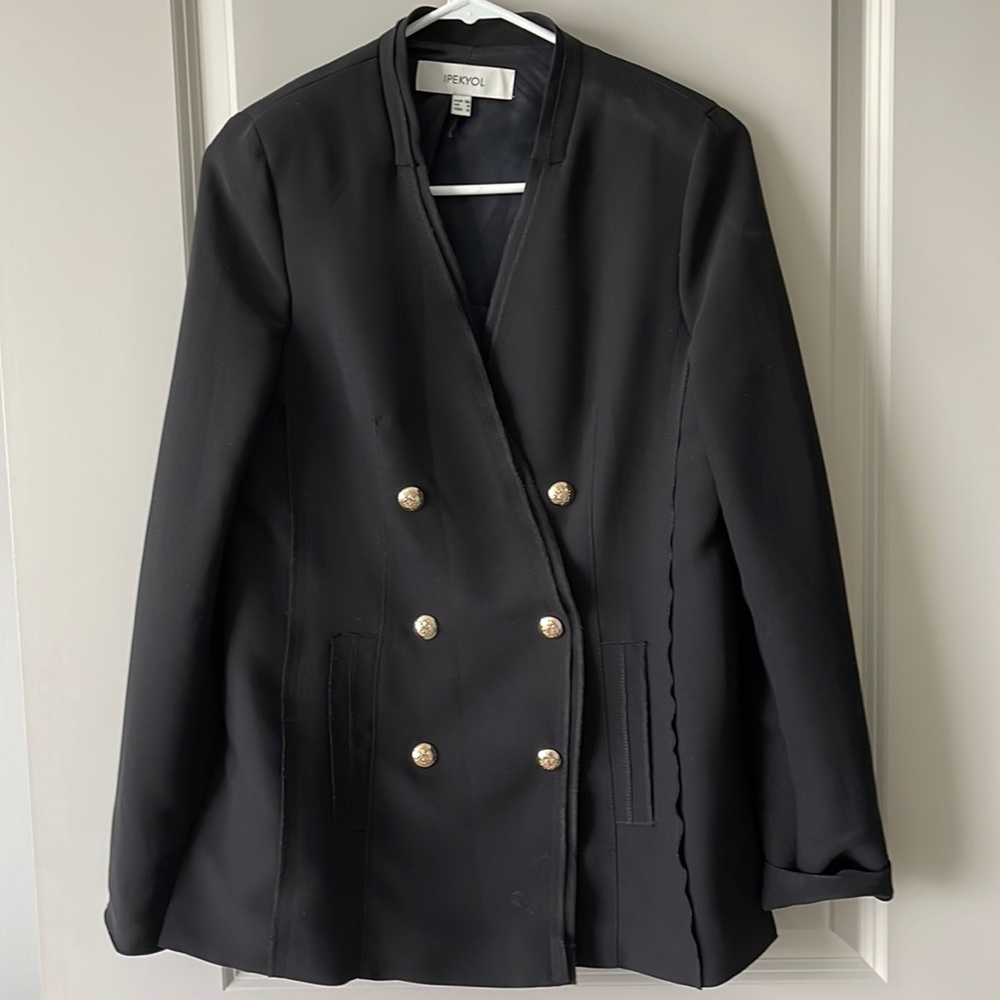 Ipekyol black lightweight jacket/blazer
